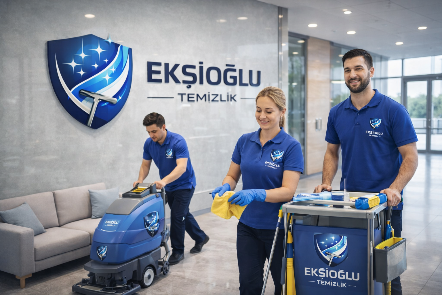Ekşioğlu Temizlik ekibi